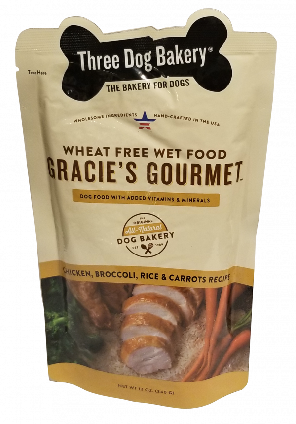 Gracies - ChickenBroccoli - Front - Gourmet Dog Food