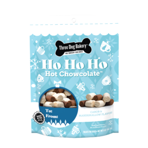 Three Dog Bakery Ho Ho Ho Hot Chowcolate Holiday Dog Treats