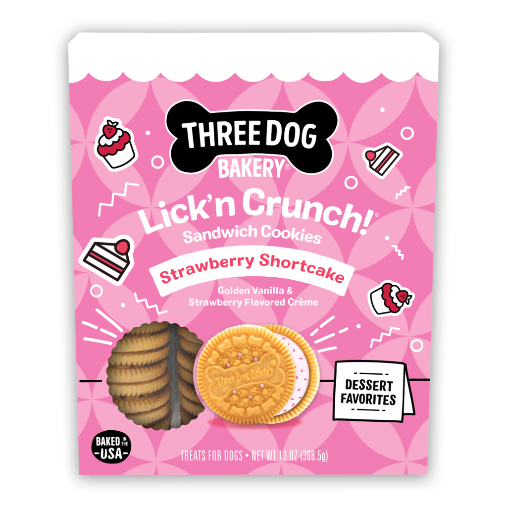 Strawberry Shortcake Lick'n Crunch!® - Three Dog Bakery
