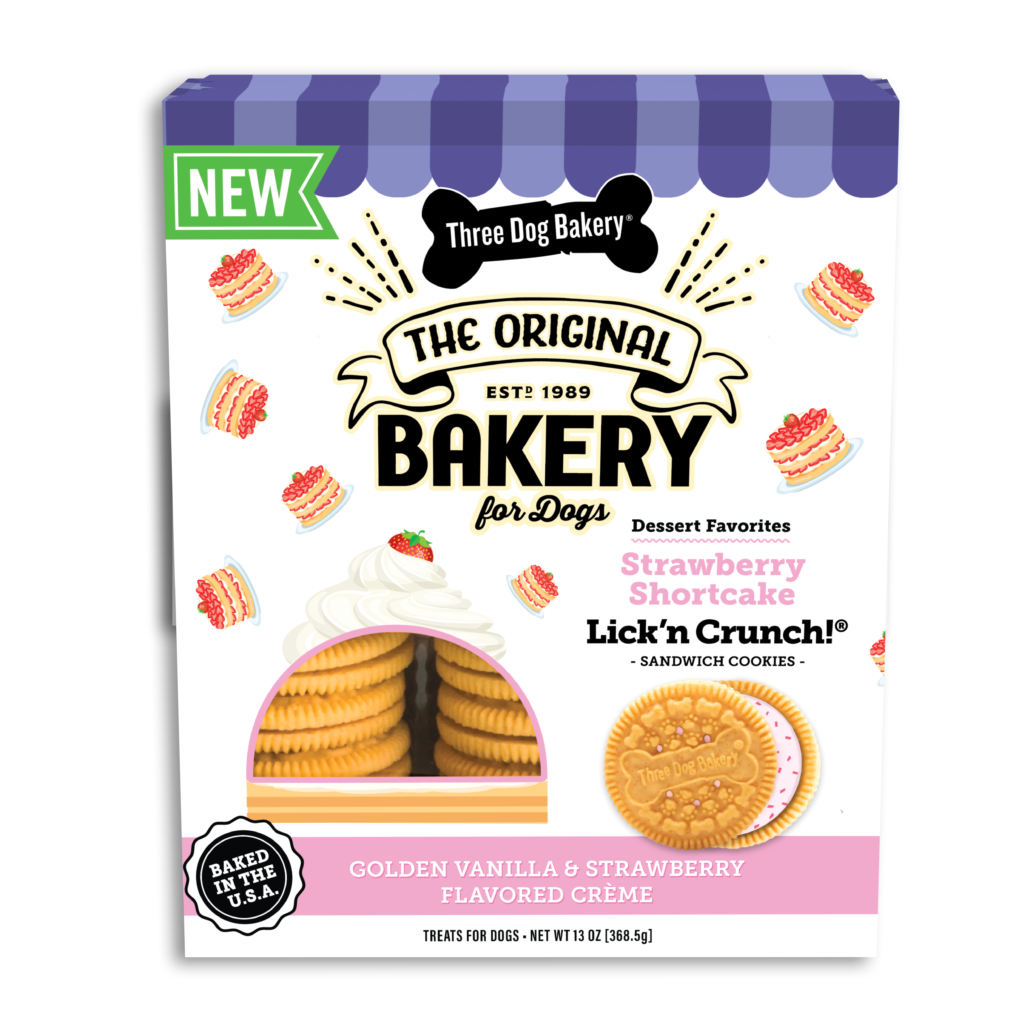 Strawberry Shortcake Lick'n Crunch!® - Three Dog Bakery