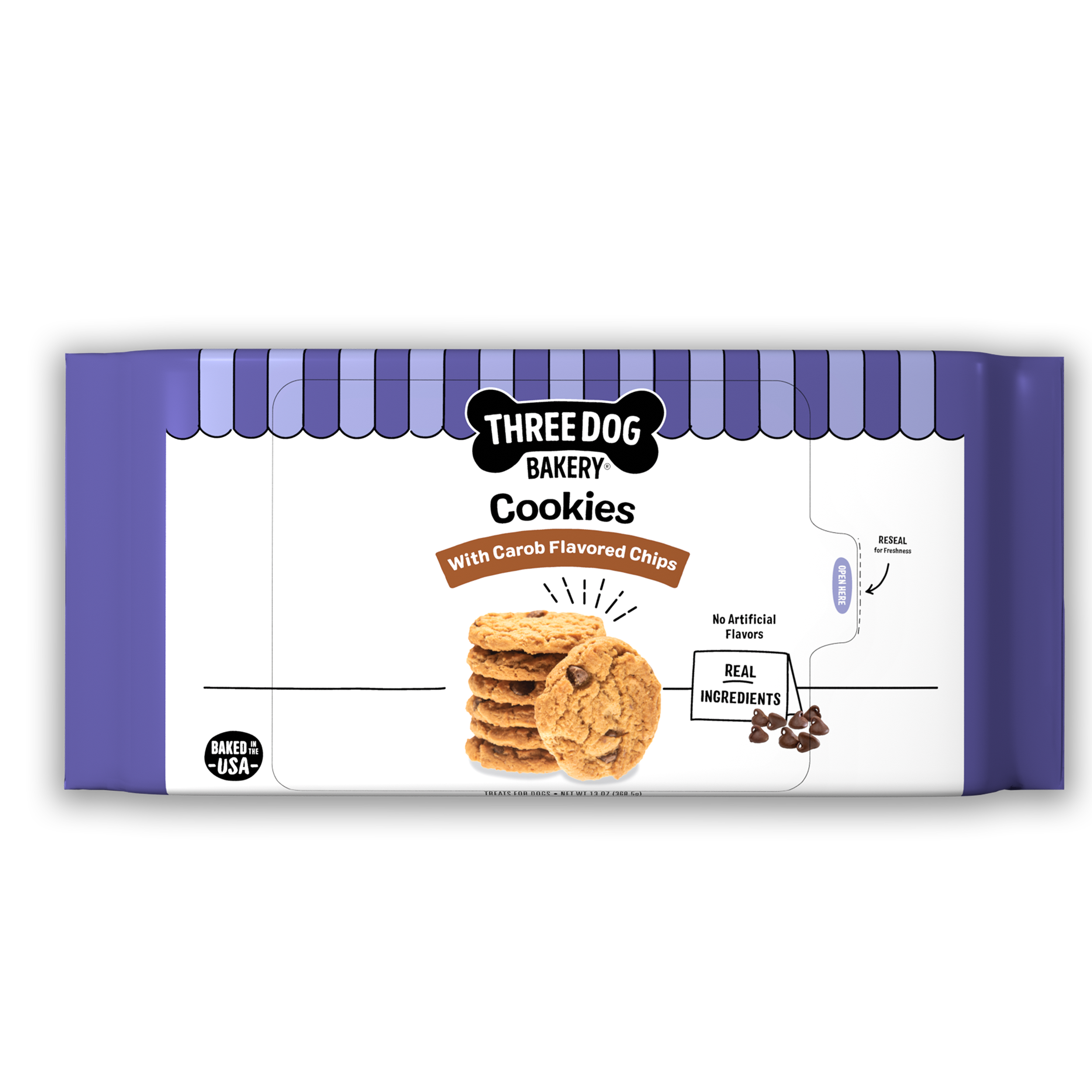 Cookies with Carob Flavored Chips