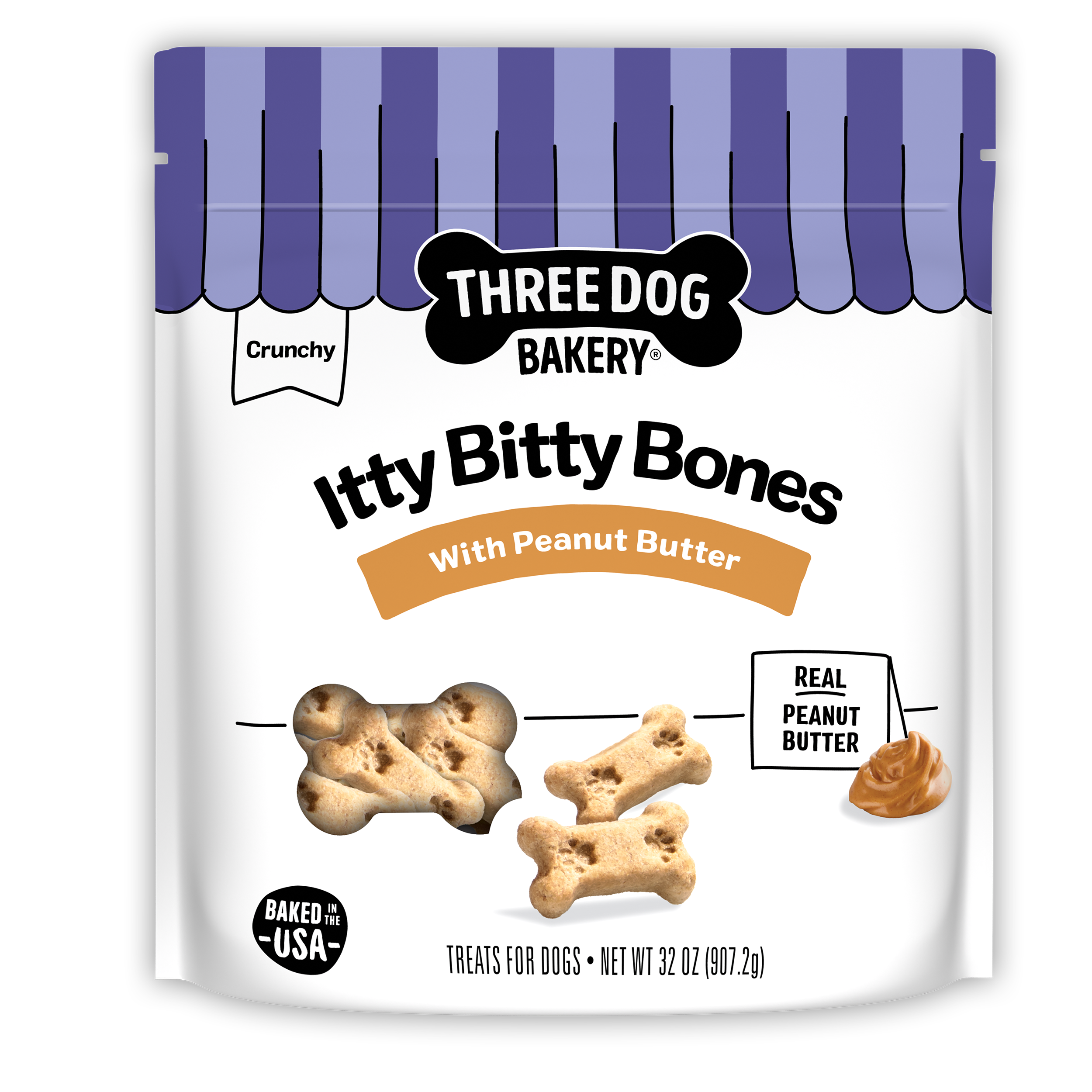 Itty Bitty Bones® Peanut Butter, 32oz