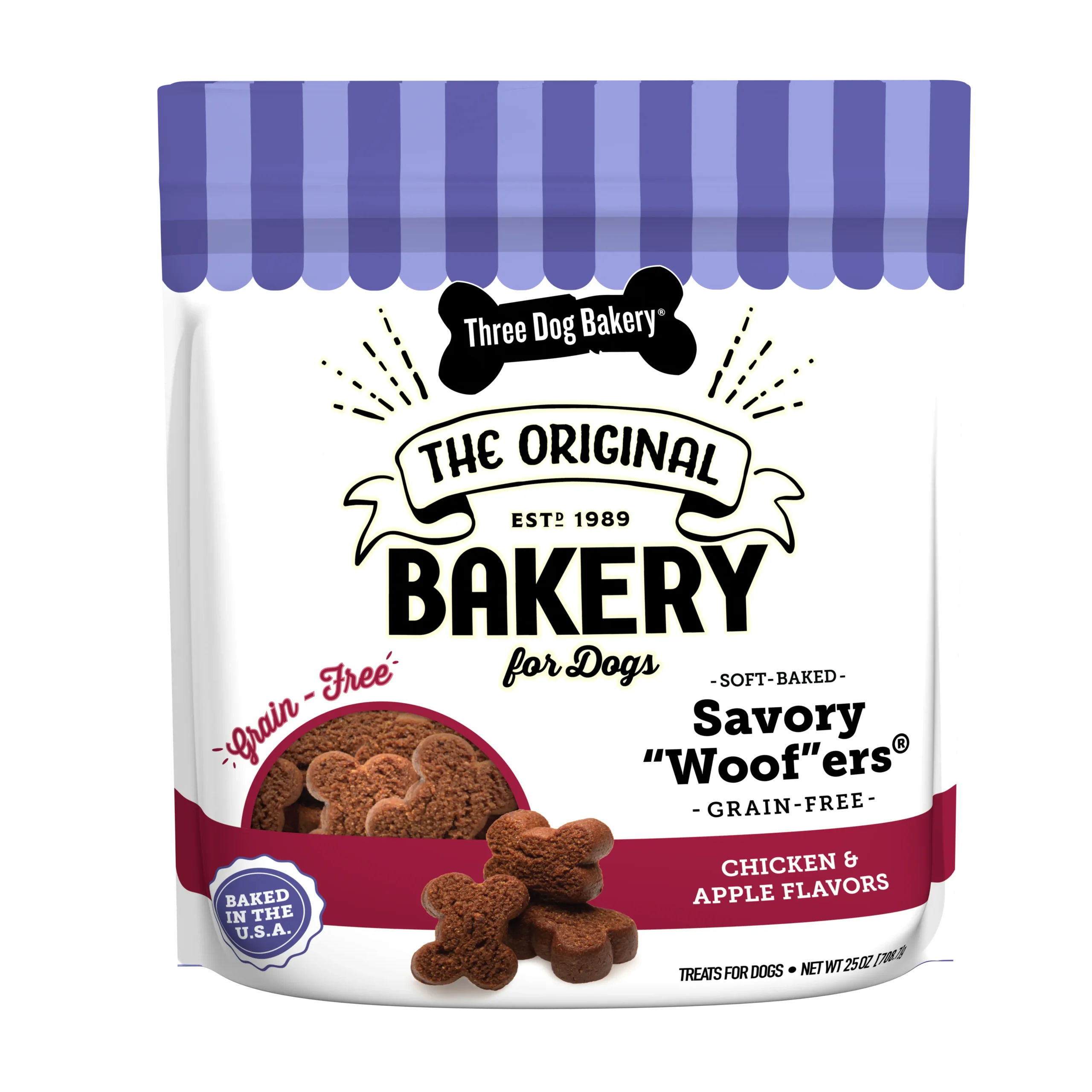 Savory “Woof”ers® Chicken & Apple Flavors