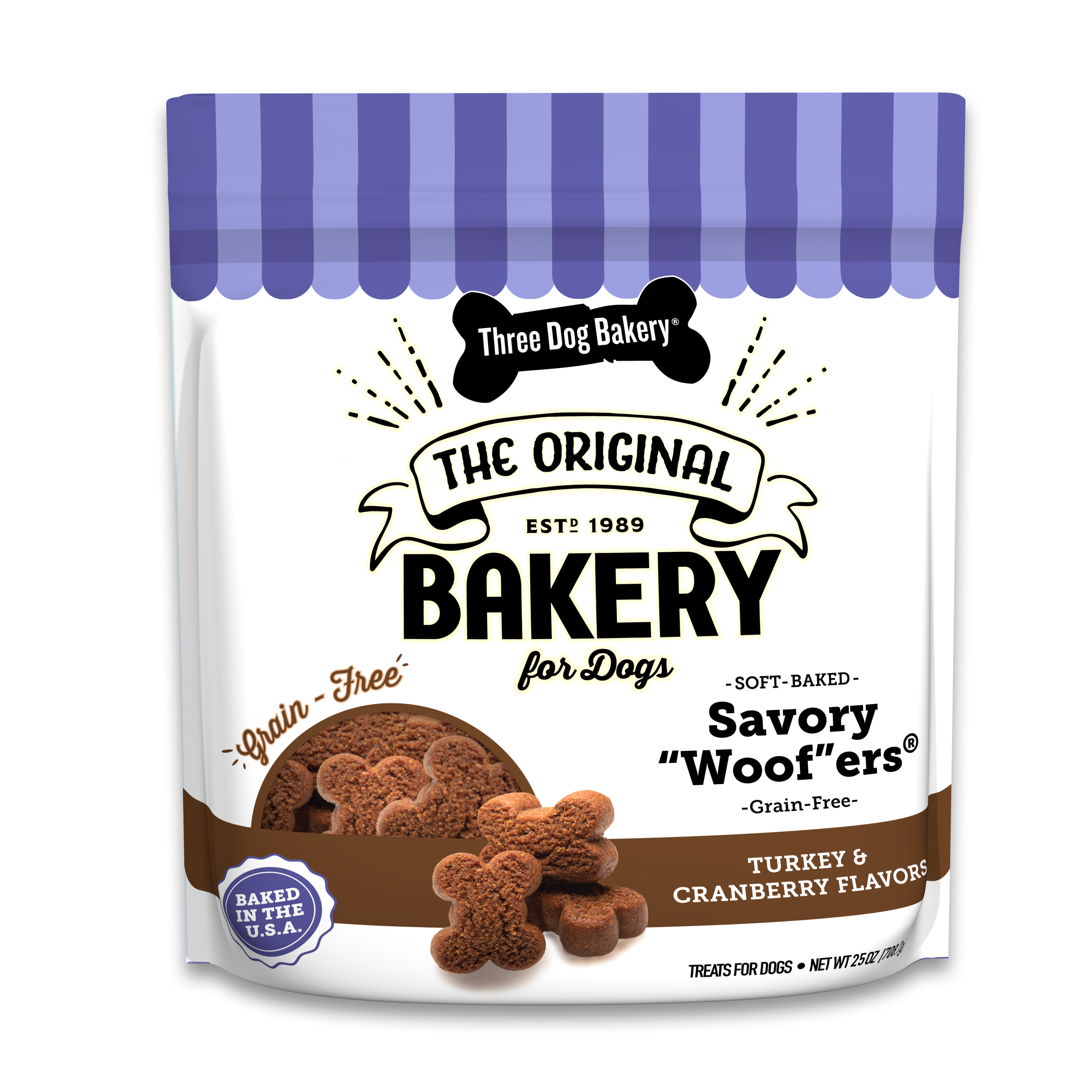 Savory “Woof”ers® Turkey & Cranberry