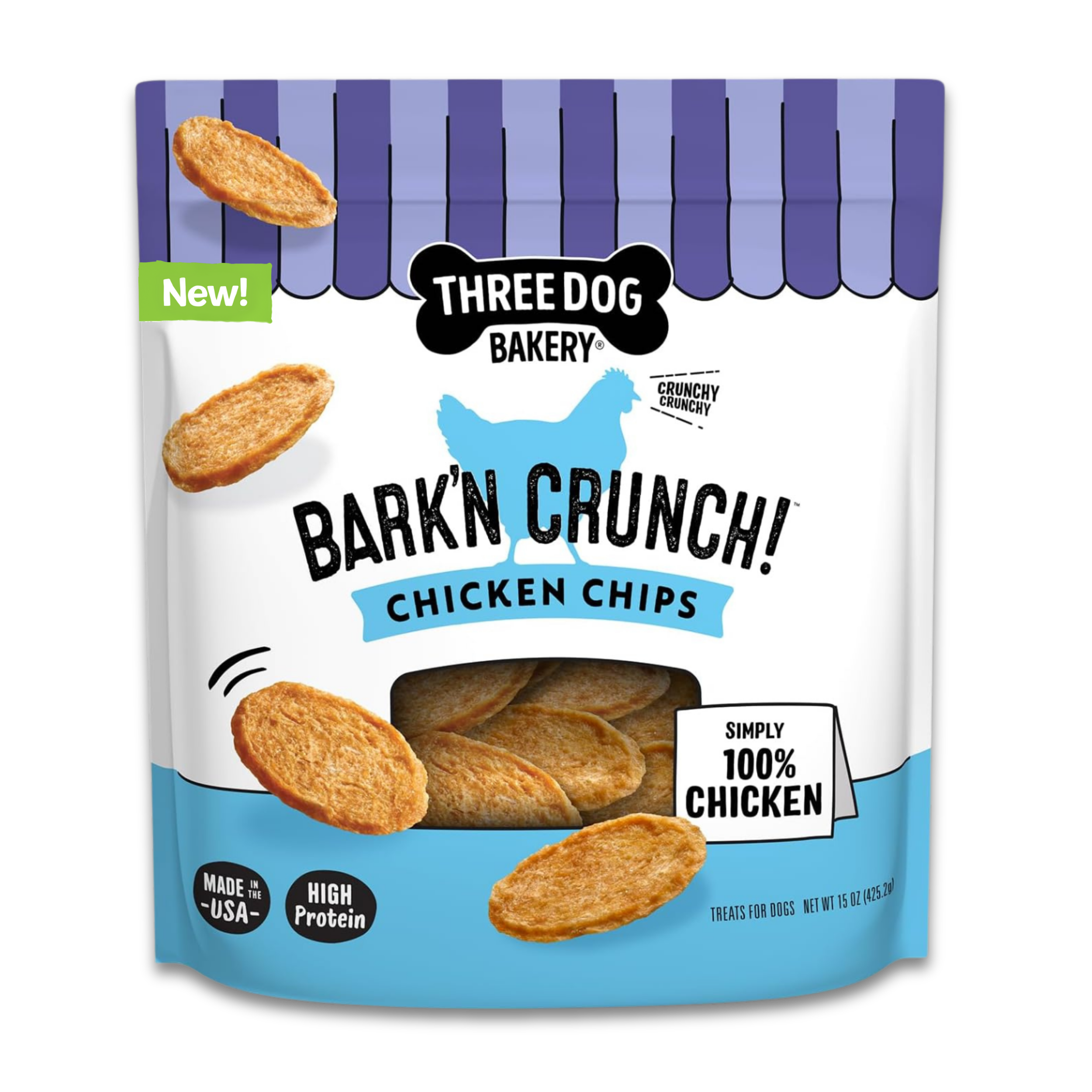 Bark’n Crunch!™ Chicken Chips – Original Flavor, 15oz