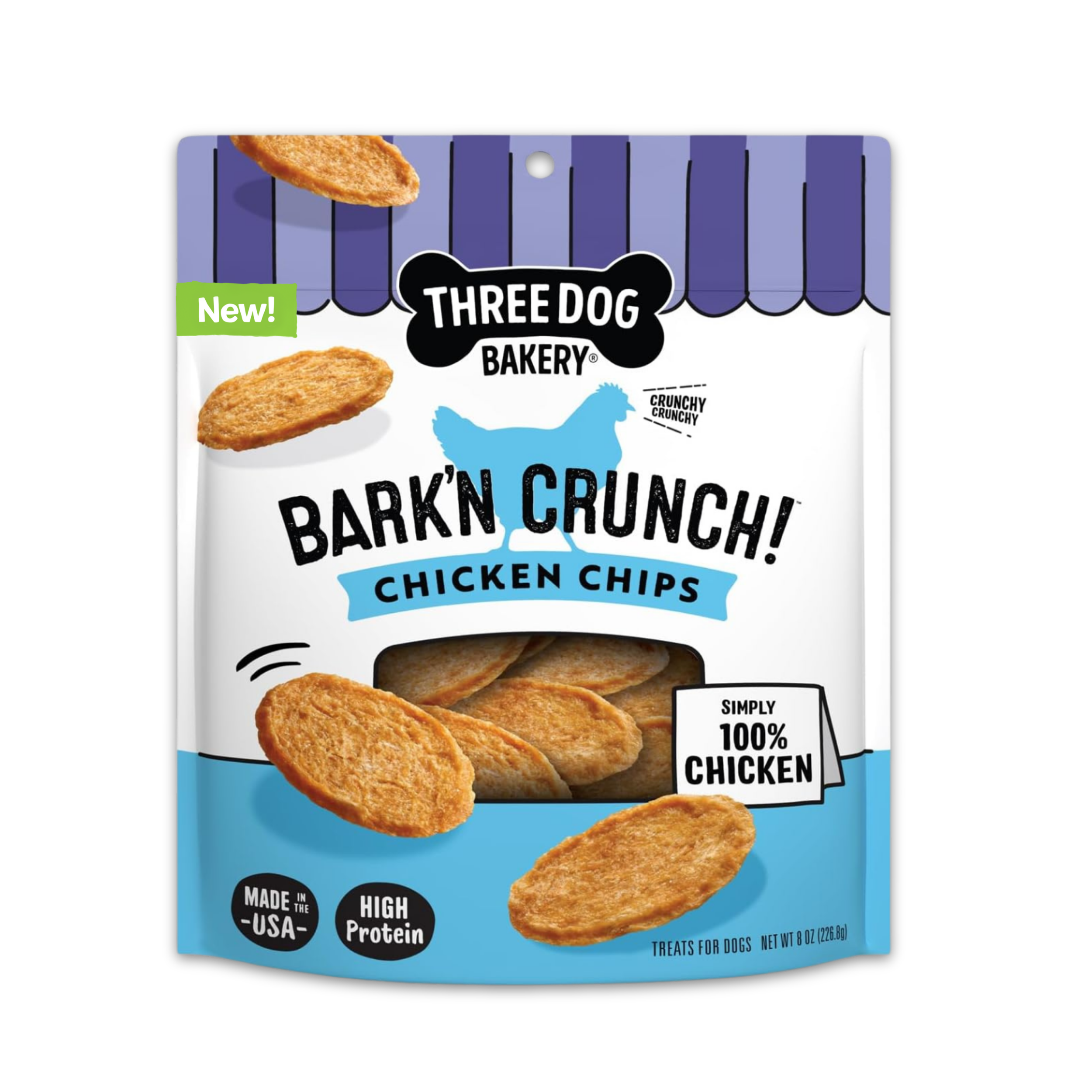 Bark’n Crunch!™ Chicken Chips – Original Flavor, 8oz