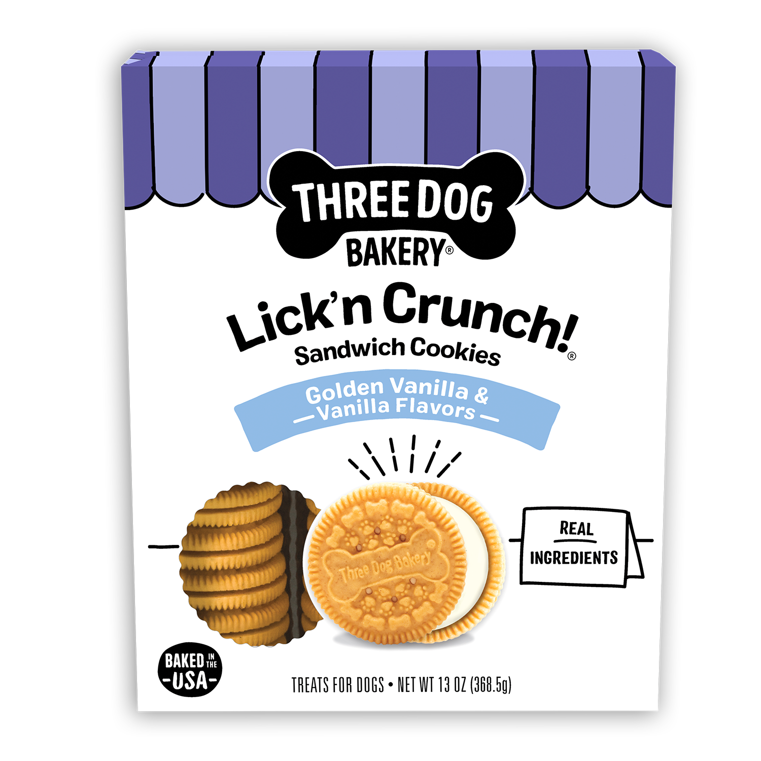 Lick’n Crunch!® Golden & Vanilla Flavors