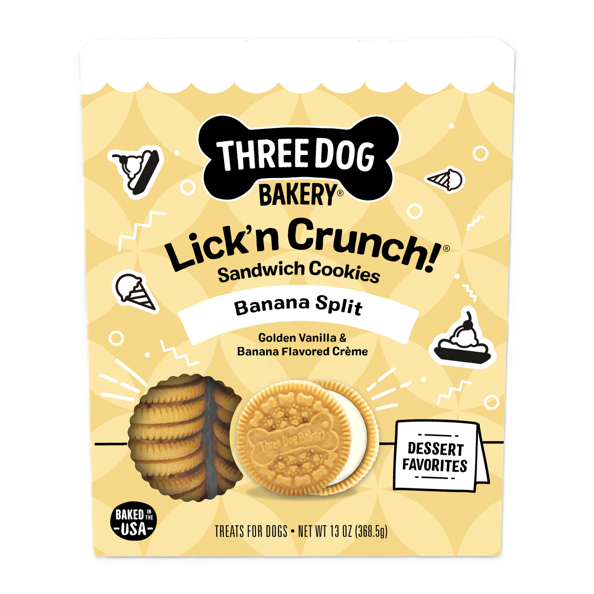 Banana Split Lick’n Crunch®