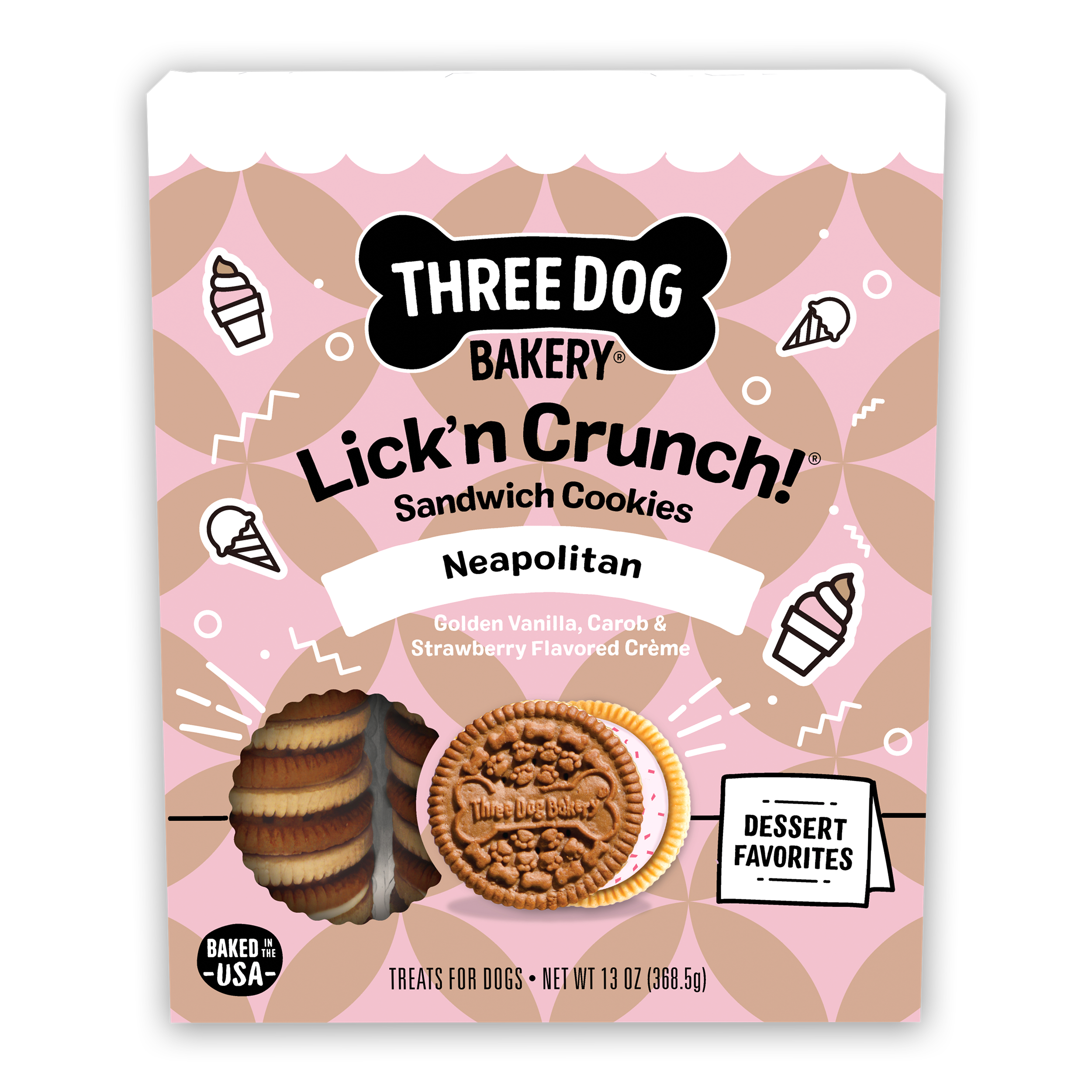 Neapolitan Lick’n Crunch!®