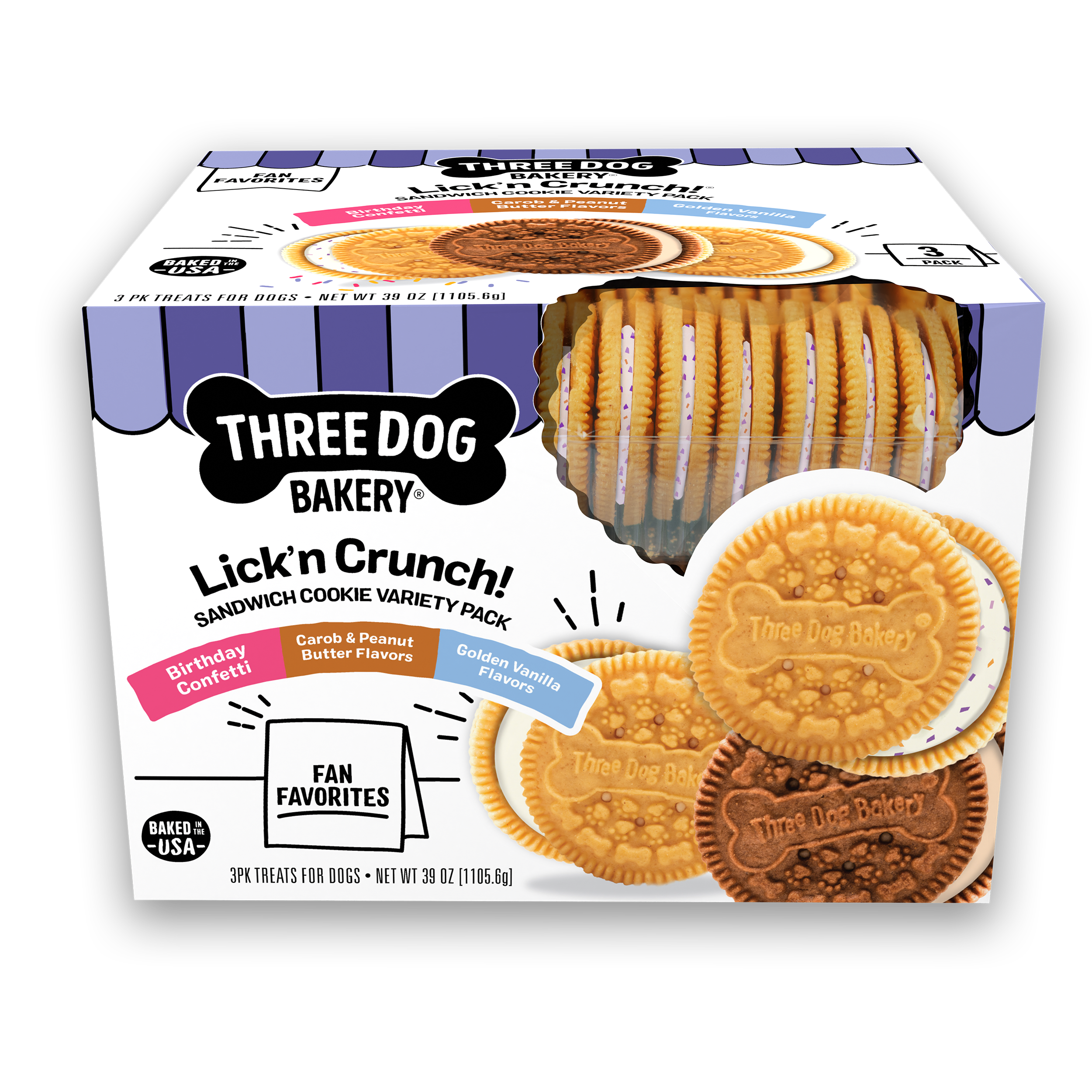 3-Pack Lick’n Crunch!® Fan Favorites